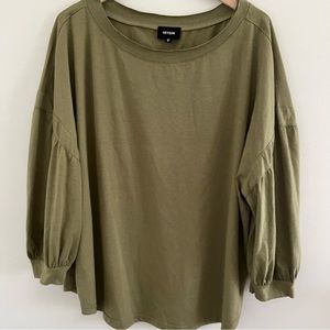 Heyson Balloon Sleeve Top